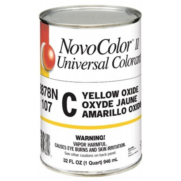 Valspar Brand 76-8878N QT 1 Quart C Yellow Oxide NovoColor II