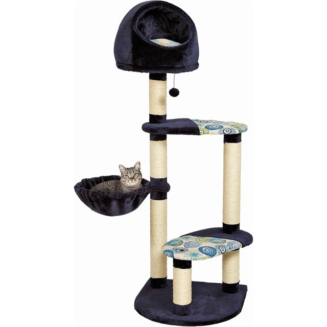 Cat Scratching Post Forte Huge Cat Scratching Post with ExtraDurable Sisal Wrap and Tan Giant Cat Post Model FBR