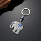 thumbnail image 3 of Llavero animal de encargo del elefante de los accesorios calientes de los llaveros del mal de ojo del metal de la buena suerte de la venta para los niños, 3 of 3