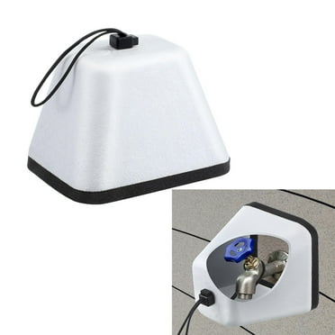 1Pack Outdoor Faucet Covers for Winter, Heavy Duty Faucet Spigot Covers Winter Insulated, Reusable Outdoor Faucet Covers Hose Bib Covers for Winter Freeze Protection