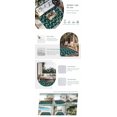 thumbnail image 7 of Green Summer Botanical Outdoor Rug 6x9 Ft - Reversible Patio Rug Outdoor Camping Rugs, Spring Floral Birds Farmhouse Washable Indoor Outdoor Area Rugs, Non-Slip Outdoor Carpet Runner for Deck/Porch, 7 of 7