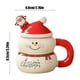 thumbnail image 3 of Tazas Navideñas de Cerámica de Gran Capacidad, Tazas de Papá Noel, Regalos de Navidad, Tazas de Muñeco de Nieve de Navidad de 400 Ml, 3 of 6