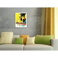 thumbnail image 4 of Africa by Sabena (l’Afrique par Sabena) - Sabena Belgian World Airlines - Vintage Airline Travel Poster by Gaston van den Eynde c.1960 - Master Art Print (Unframed) 9in x 12in, 4 of 4
