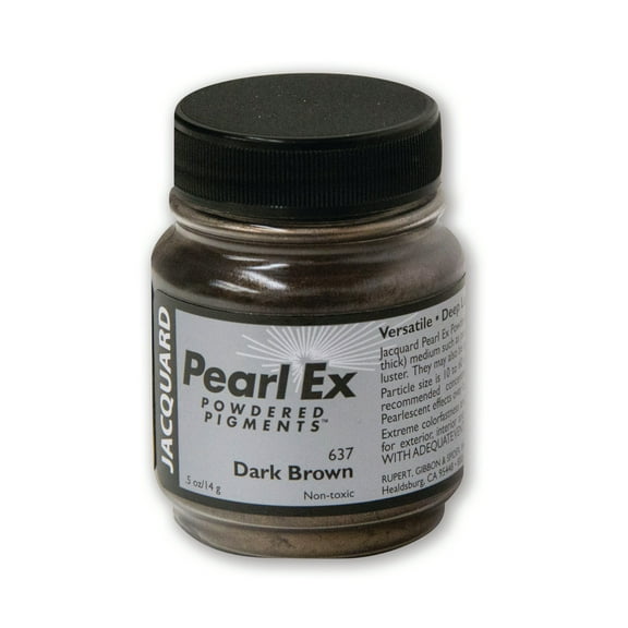 Pearl Ex Powdered Pigments - Dark Brown - (.5/.75 oz)