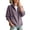 Purple, variant on Aboser Women Fleece Jacket Plus Size Plush Coat Spring and Winter Fashion Climbing Jackets Warm Fuzzy Hoodless Outwear Coats with Pockets