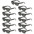 thumbnail image 1 of 11 Pairs Mens Womens Reading Sunglasses Square Full Tinted Sun Readers +1.00, 1 of 6