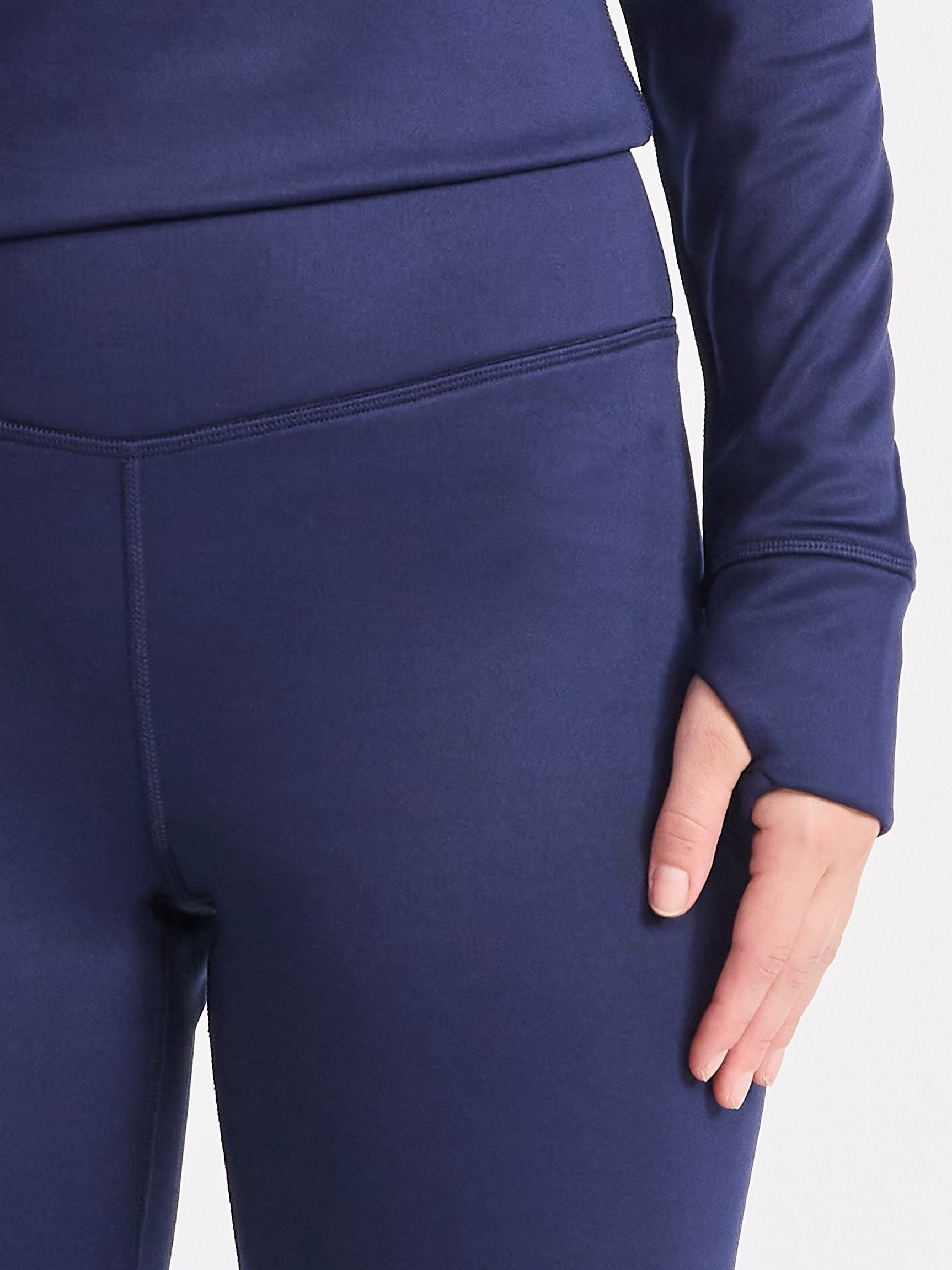 ClimateRight by Cuddl Duds Women's Warmer Thermal Guard Base Layer Thermal Leggings, Sizes XS to 4X
