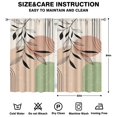 thumbnail image 2 of Modern Abstract Geometric Boho Curtains-blackout Curtains Bedroom Decor Living Room Darkening Grommet Window Drapes 2 Panels Set 52"x 84", 2 of 2