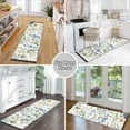 thumbnail image 6 of Yayeee Runner Rug for Bedroom 2'x6' Machine Washable Hallway Non Slip Mat, Blue Floral, 6 of 8
