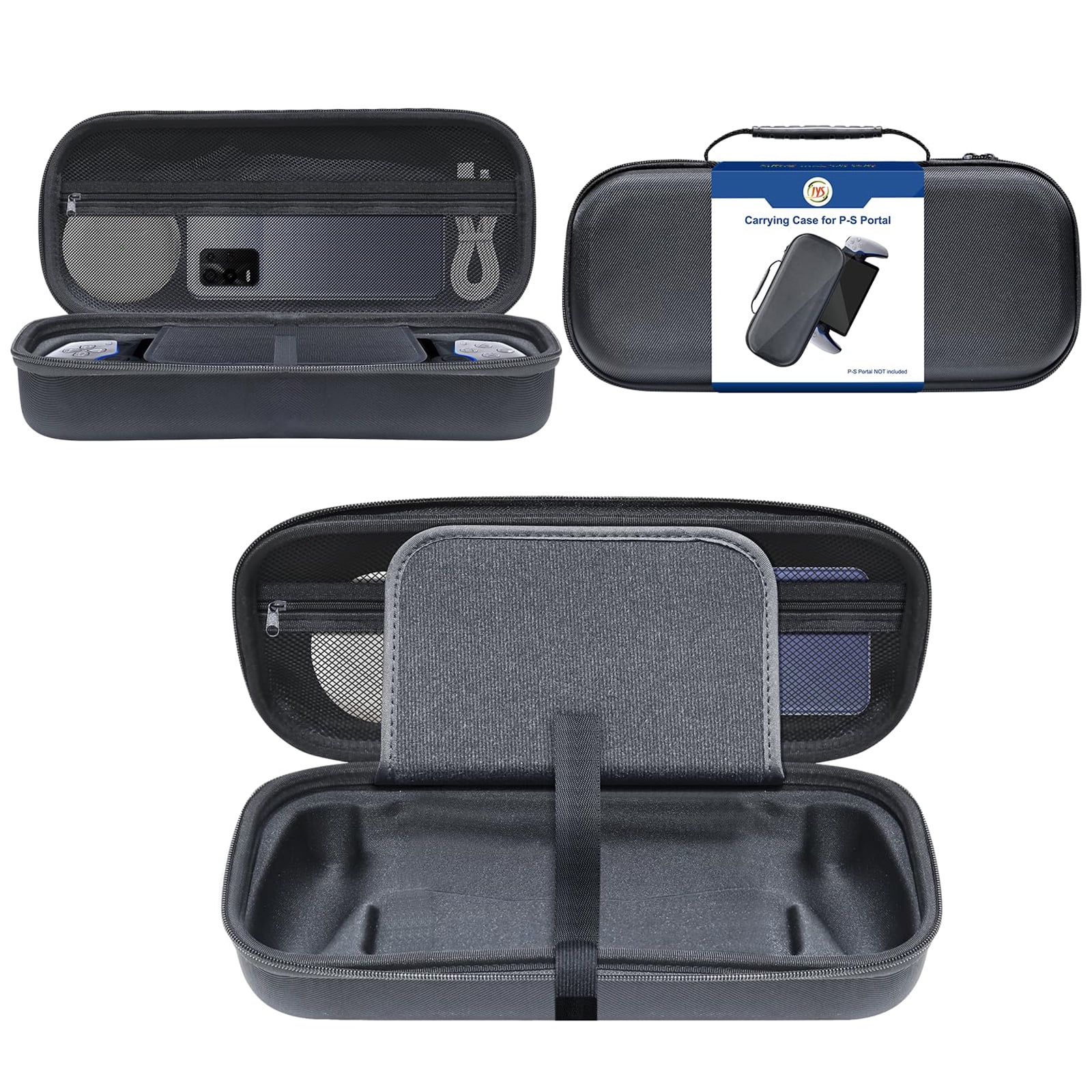 PS Portal Carrying Case Playstation 5 Portal Accessories, Travel Carry Case Protective Case Storage Bag Compatible with PS5 Portal Console