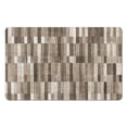 thumbnail image 1 of Rockwood Collection Presents the Perfect 20x32 inch Bathroom Rug: Modern Geometric Patchwork Design - Enhance Any Room Including Bathroom, Bedroom, Office, Living Room, Entryway, Hardwood Floors, 1 of 5