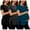 Black/Deep Grey/Teal, variant on Women's Maternity Shirts Tops Split Hem Ribbed Maternity Pregnancy Clothes 3-Pack