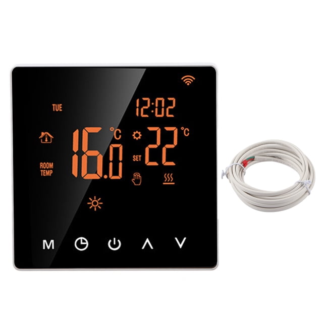 Termostato WIFI, ME81H Termostato LCD WIFI inteligente Controlador de temperatura inteligente Funcionamiento suave