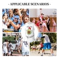 thumbnail image 6 of Xecao Avocado Merry Christmas print basketball shirt for both men and women, a unisex basketball jersey perfect for theme parties-Small, 6 of 6