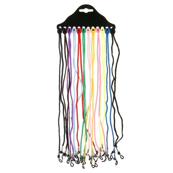 EHJRE 12 Pieces Eyeglass Sun Glasses Cord Holder Necklace Sunglasses Chain Strap Neck