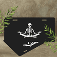 thumbnail image 4 of 1 Pcs Durable License Plate Covers & Frames, Skeleton in For Decorative Front, Waterproof For Decoration Aluminum License Plate Covers & Frames Cover For Men Women, 12" X 6", 4 of 6