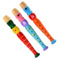 thumbnail image 3 of 3pcs Kids Wood Piccolos Wind Instruments Musical Playthings (Random Color), 3 of 5