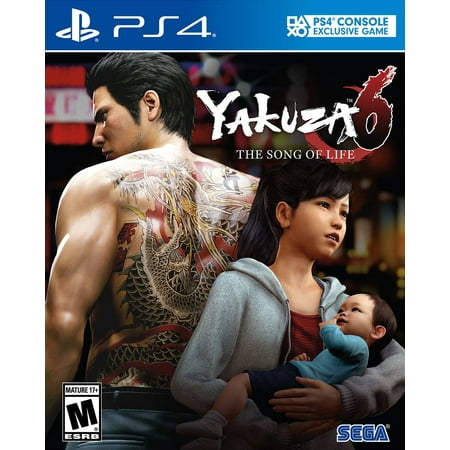 Yakuza 6: The Song of Life, Sega, PlayStation 4, 010086632217