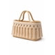 thumbnail image 3 of BOLSA DE PALMA BEIGE CON MACRAME -HECHA A MANO BOLSA ARTESANAL PLAYA MUJER, 3 of 4