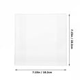 thumbnail image 2 of OUNONA Clear Acrylic Floating Wall Shelf for Storage, Modern Farmhouse Style, 9.84 x 5.91 x 2.76 Inch Display Organizer, 2 of 8