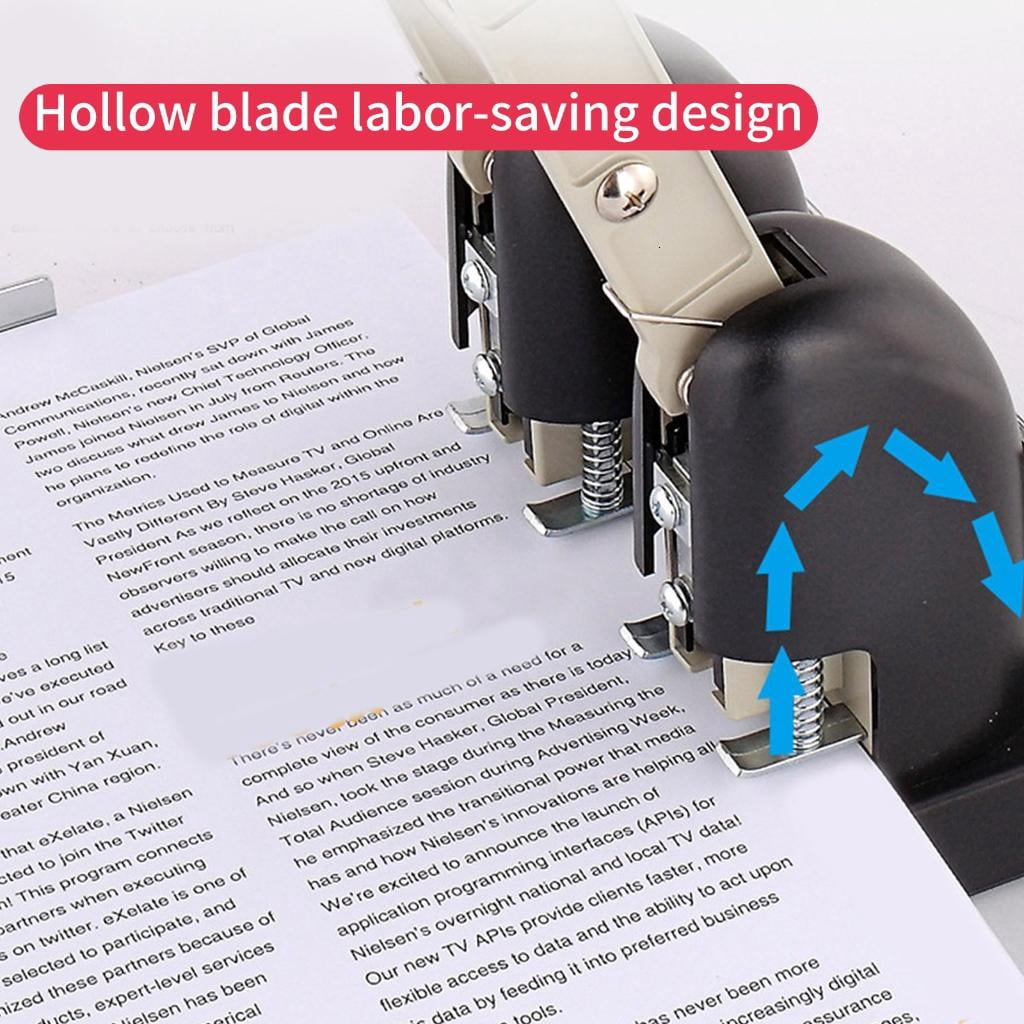 Heavy Duty 2 Hole Puncher 150 Sheets Paper Hole Puncher Industrial Hole Punches For Paper PVC Laminated Sheets Cardstock