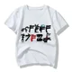 thumbnail image 3 of Nueva camiseta Harajuku con alfabeto de moda de verano 2024 para niños, ropa para niñas, camisetas con estampado de dibujos animados, ropa para niños, 3 of 5