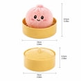 thumbnail image 2 of MInHoues Mystery Plush Dumpling Squishies, 5.9" Sensory Stress Relief Steamed Dumpling Stuffed Toys, Giant Dumpling Fidget Toys for Kids Adults Anxiety Relief Party Favor, 2 of 5