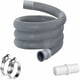 thumbnail image 1 of Extensión de manguera de agua para lavadora de 2 m, extensión de manguera para lavavajillas, manguera para lavadora, kit de extensión flexible de drenaje universal para lavadora y, 1 of 1