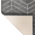 thumbnail image 5 of 3-ft x 4-ft Malika Grey Printed Floor Mat, 5 of 5