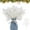 White, variant on 24Pcs Christmas Glitter Twig Artificial Pine Tree Stems Faux Pine Branches for Christmas Tree Ornaments, DIY Xmas Wreath, Crafts, Garland, Holiday, Home Decoration (Red, 10.2 Inch)