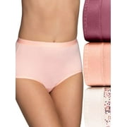 Vanity Fair Womens Comfort Where It Counts Brief 3-Pack Style-13463