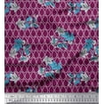 thumbnail image 1 of Soimoi Cotton Duck Fabric Women & Leaves Artistic Print Fabric by Yard 56 Inch Wide, 1 of 1
