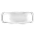 thumbnail image 3 of Primal Gold 10 Karat White Gold 8mm Standard Comfort Fit Band Size 14, 3 of 7