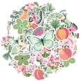 35pcs Cute Stickers Nature Animal Stickers Flower Stickers Floral ...