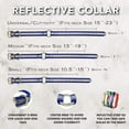 thumbnail image 3 of Regal Dog Products Heavy Duty Reflective Center Ring Collar & 5ft Leash Set, 3 of 7