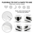 thumbnail image 4 of Uxcell Adhesive Reflective Stickers, Safety Reflective Tape Warning Reflector Sticker for Bicycles Cars Mailboxes White, 4 of 6