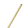 thumbnail image 1 of Tubo redondo de latón de 300mm, 6mm OD 0.5mm de grosor de pared, tubería de acero inoxidable sin costura, tubo recto de metal [0.24x0.02x12IN], 1 of 1