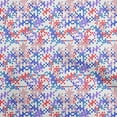 thumbnail image 1 of oneOone Cotton Flex Medium Blue Fabric Abstracts Dress Material Fabric Print Fabric By The Yard 40 Inch Wide, 1 of 4