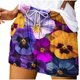 thumbnail image 1 of Mujeres Pantalones Cortos con Bolsillos Impresos Detalle Vendaje, Casual Y Suelto Ajuste Pantalones Cortos de las Mujeres para el Verano, 1 of 5