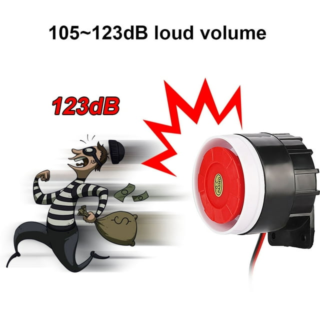 Dioche Stable Mini Siren, Loud Mini Siren, Factory Workplace Station For School