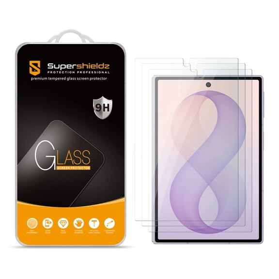 Supershieldz Designed for Samsung Galaxy Z Fold 8 (Front Screen) Tempered Glass Screen Protector, Anti Scratch, Bubble Free (3 Pack)