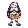 thumbnail image 2 of Cevemin Spooky Halloween Candy Bag for Kids - Reusable Cloth Goodie Bag with Personalized Design, Soft Trick or Treat Pouch (11.41x7.87in, 40g), 2 of 6