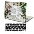 thumbnail image 1 of KSK KAISHEK Hard Protective Shell Case Cover for MacBook Pro 13 inchs with No Touch + Black Keyboard Cover 2015/2014/2013/2012 A1502 A1425, Flower 1418, 1 of 5