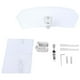 thumbnail image 1 of Parabrisas deflector de viento ajustable universal para motocicleta (transparente), 1 of 5