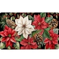 thumbnail image 3 of Briarwood Lane Mixed Poinsettias Comfort Mat, 3 of 3