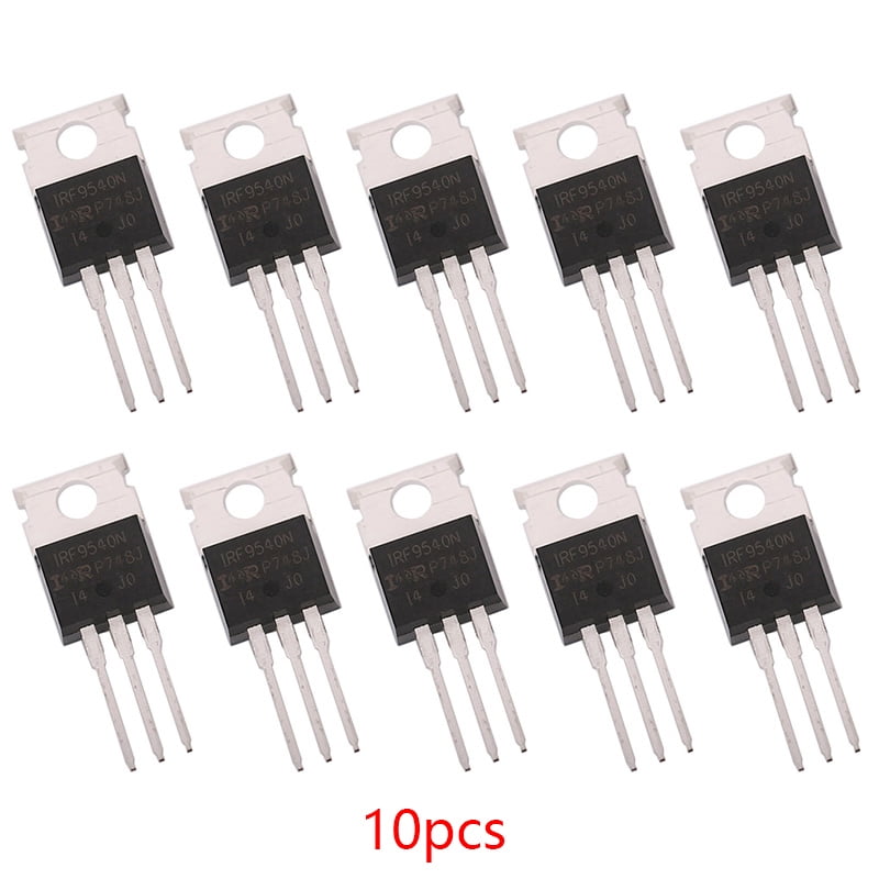 10Pcs IRF9540 IRF9540N Power MOSFET P-Channel 23A 100V 