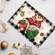 thumbnail image 5 of Snowflake Christmas Table Mats Set of 4, Holiday Dining Placemats for Kitchen Table Decor, Festive Winter Party Dinner Mat, Waterproof Heat Resistant Coasters for Home Decor and Gifts, 5 of 6