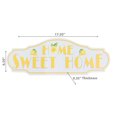 thumbnail image 2 of IH Casa Decor Mdf Lemon Home Sweet Home Wall Plaque, 2 of 3