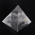 thumbnail image 6 of 2X Prism Optical Glass Pyramid 40mm High Rectangular Polyhedron Suitable for Teaching Experiments,2 x pyramid prism,transparent, 6 of 6