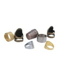 thumbnail image 4 of Knitting Thimble, Sewing Thimble DIY 7pcs Brass Practical  For Needlework For Sewing For Handicraft For Stitching For Embroidery, 4 of 8